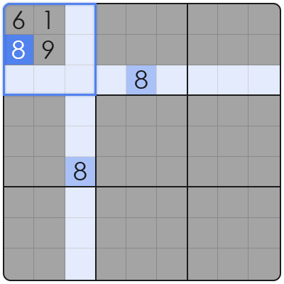 sudoku with auto candidate mode